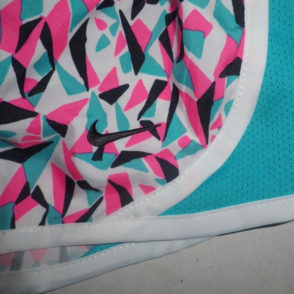 Nike Multi Colored Patterned Running Shorts - Picture 4 of 5